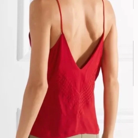 anine bing red sophia top - Picture 7 of 7